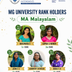Congratulations to the Rank Holders